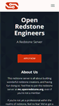 Mobile Screenshot of openredstone.org